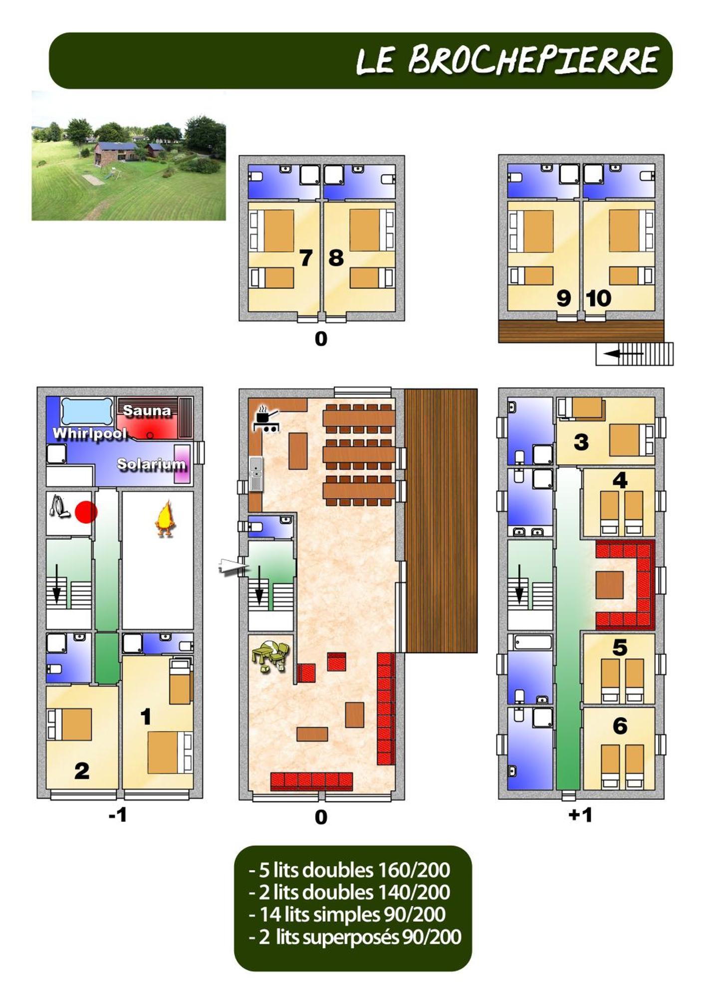 Brochepierre 28 Pers- Vue Exceptionnelle - Malmedy Villa Екстериор снимка